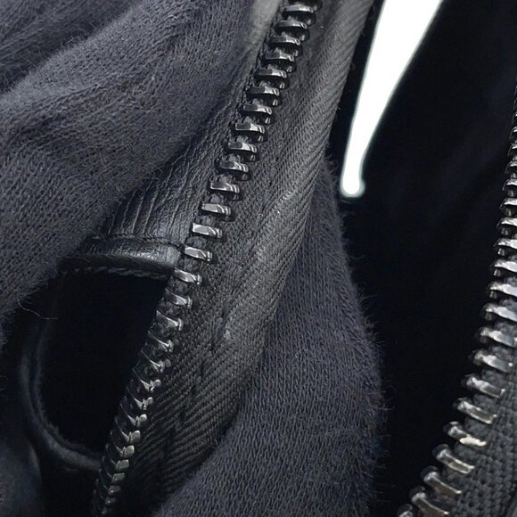 LOUIS VUITTON Double phone pouch Monogram Shadow Noir - Picture 9 of 16